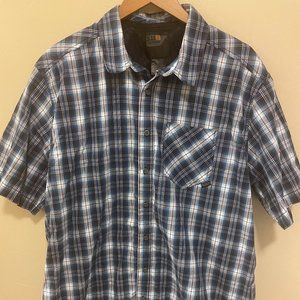 Men's 5.11 Tactical Short-sleeve Plaid Shirt XL